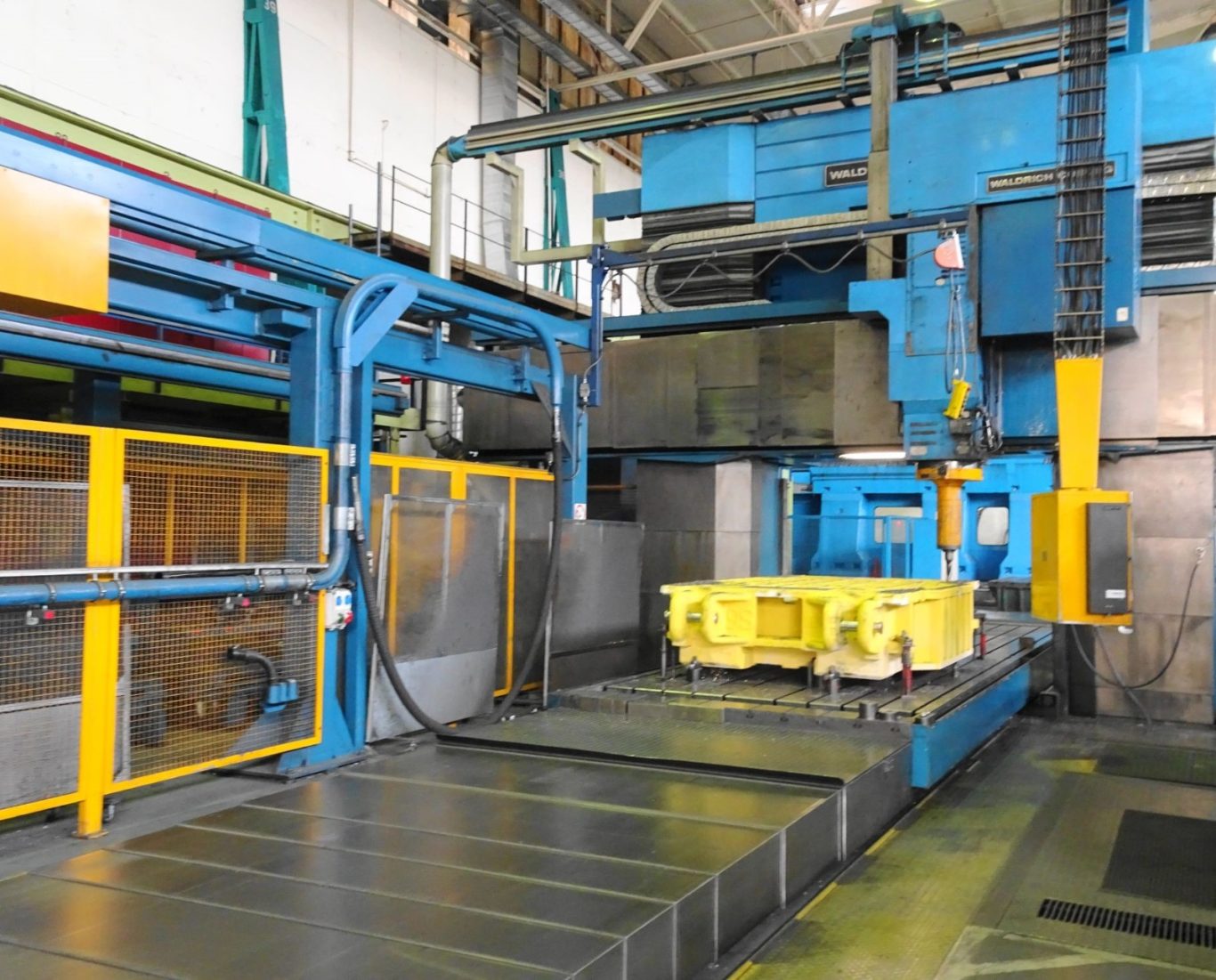 VERKAUFT 6 Achsen CNC Portalfräsmaschine WALDRICH COBURG Type 17S – 10 FP 75 kW 250 x 400 (2)